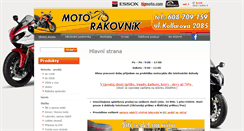 Desktop Screenshot of motobazar-rakovnik.cz